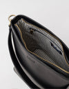 Bobbi Bucket Bag Maxi Black Classic Leather Inside Bag Product Image