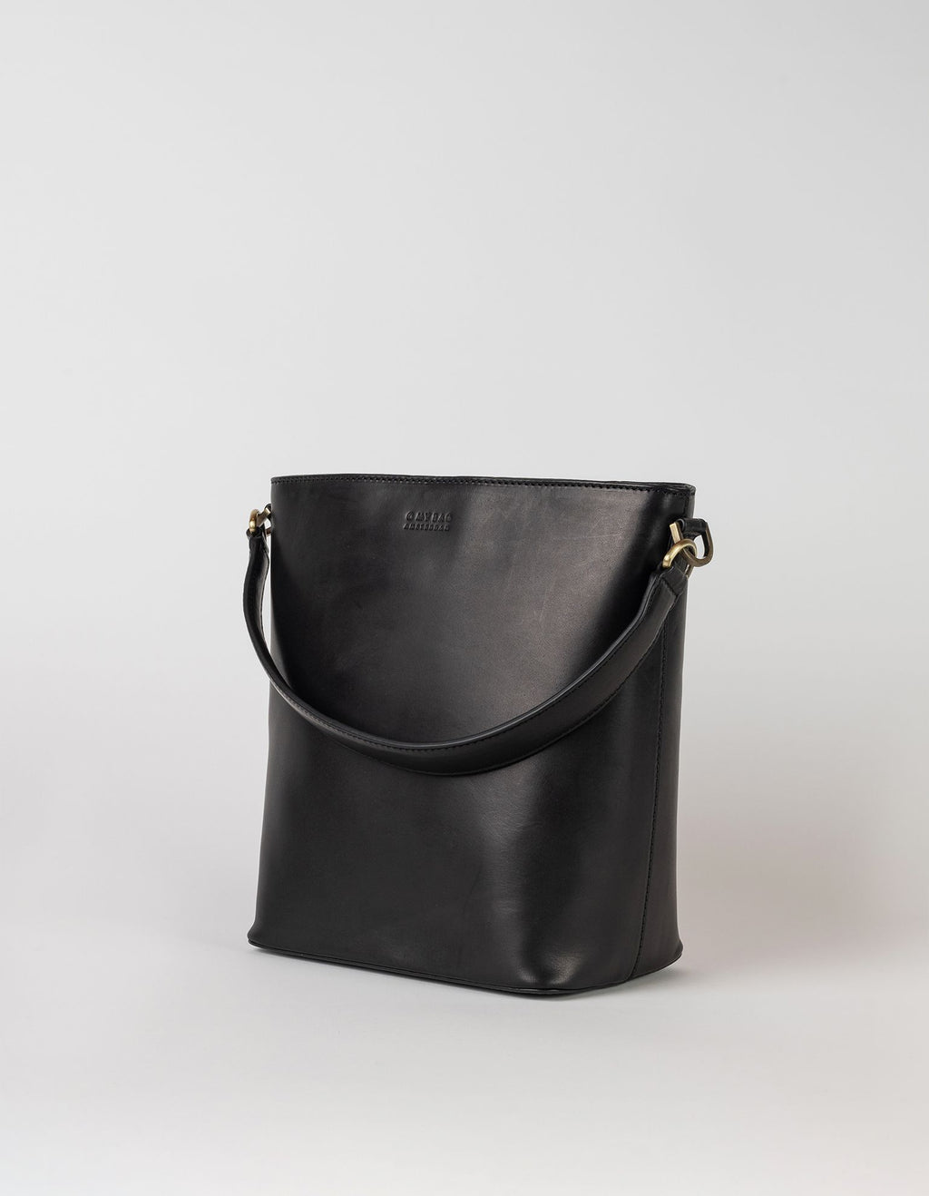 Bobbi Bucket Bag Maxi - Black Classic Leather