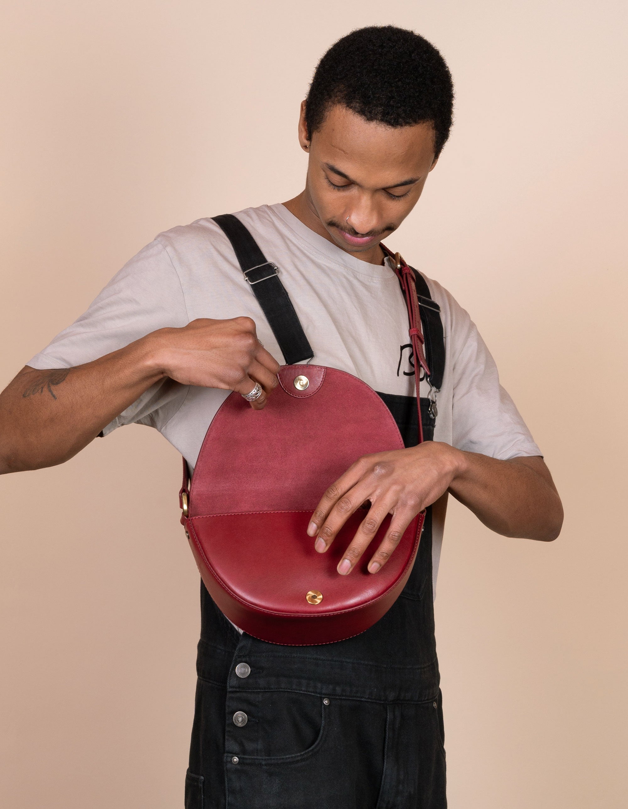 Sezane circle sales bag